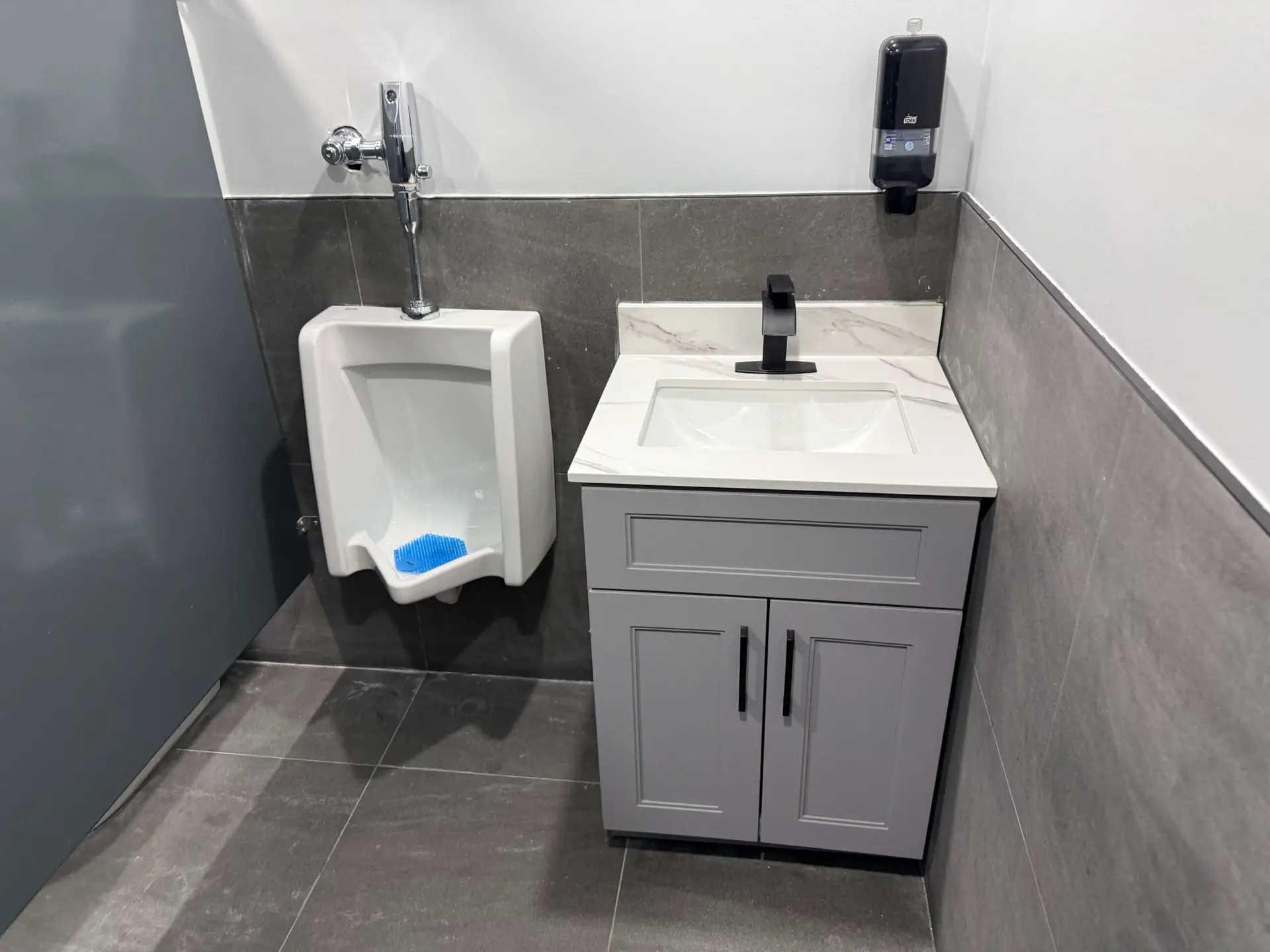 Commercial Renovations Commercial washroom renovation by Kodiak Construction Group